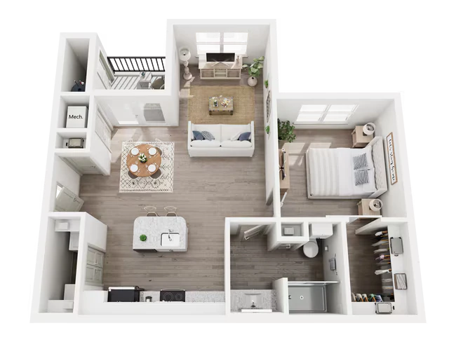 The Texas 6105 floor plan